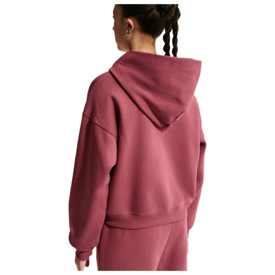 Nike Παιδική ζακέτα Sportswear Studio Fleece Oversized Full-Zip Hoodie